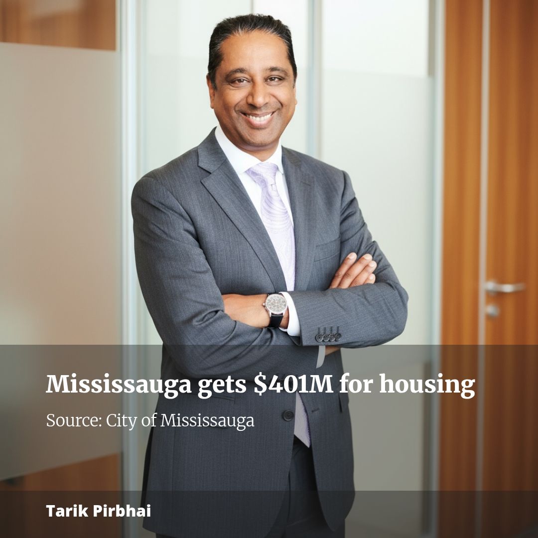 Mississauga to receive up to $401.4 million to support housing and community infrastructure
